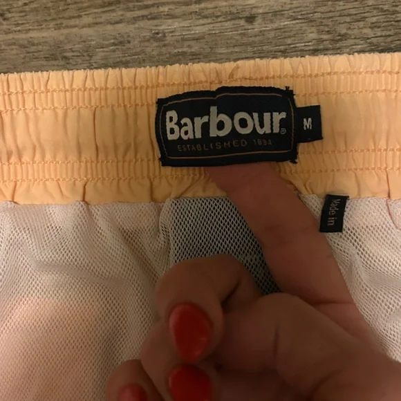 Barbour Essential Logo Swim Shorts size Medium